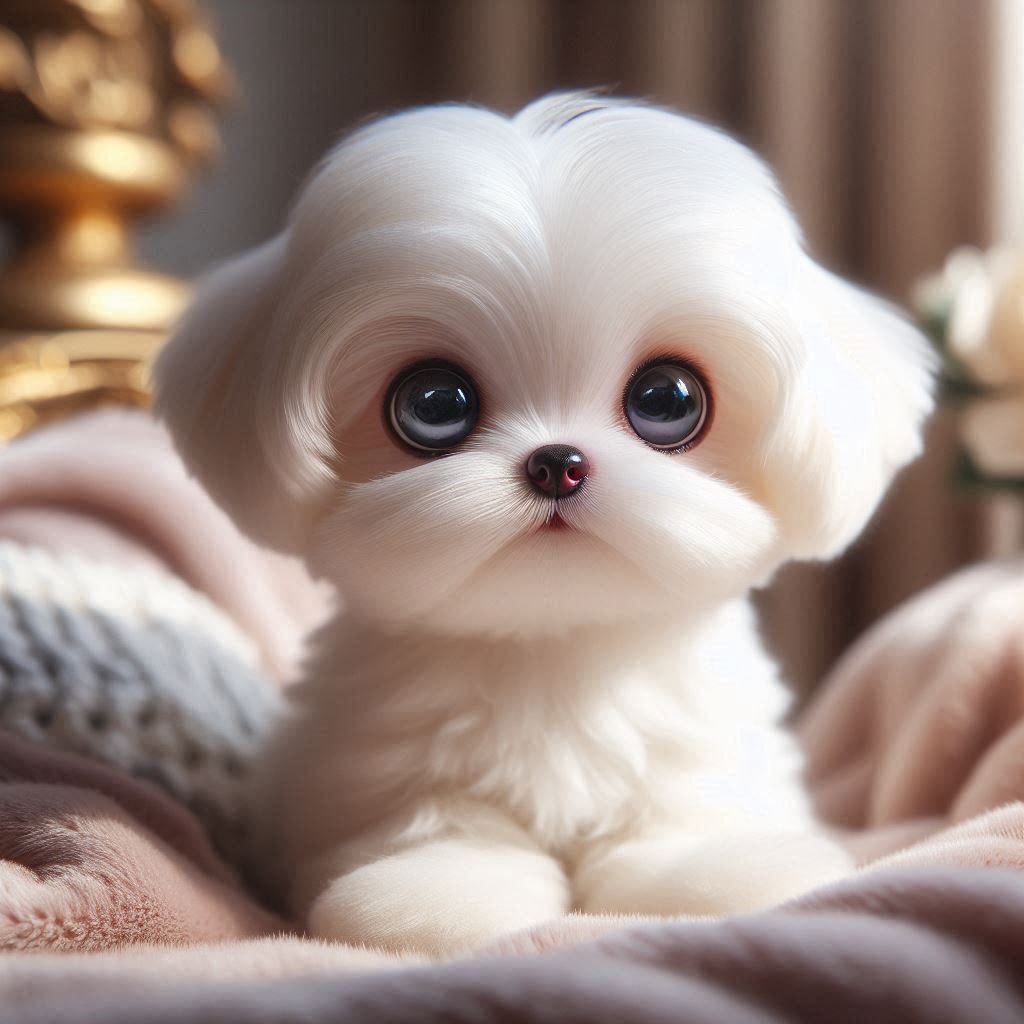 Extreme babydoll Korean Maltese parent - Princess Belle